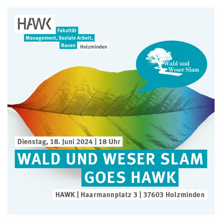Wald und Weser Slam goes HAWK
