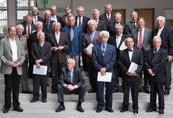 50 Jahre danach: Absolventen der ehemaligen Staatsbauschule Hildesheim anlässlich ihrer Jubil&a