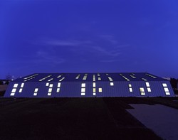 Entwurf von Heidi Fletcher: Velux-Forum Sonneborn von außen 