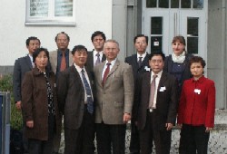 Die chínesische Delegation ließ sich über das Hochschulsystem informieren
