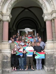 Studierende  fahren nach Südafrika