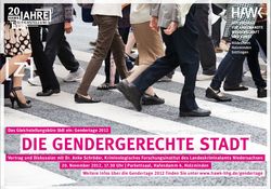 Plakat Gendergerechte Stadt