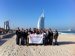 Exkursion der Fakultaet Bauwesen nach Dubai
