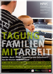 Flyer Tagung "Familien(Mit)Arbeit"