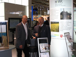 Prof. Dr. Rainer Wallmann  (links) und Vizepräsident Prof. Dr. Wolfgang Müller