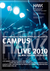 Das Campus Live-Plakat
