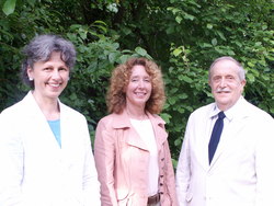 v.l.: Prof. Dr. Ulrike Marotzki, Prof. Dr. Maria Busche-Baumann, Prof. Heinz-Dieter Gottlieb