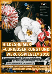 Plakat Hildesheimer "Curieuser Kunst und Werck-Spiegel";  (c)  HAWK