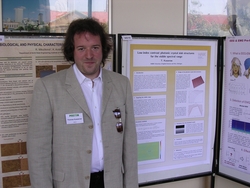 Master-Absolvent Thomas Kusserow war mit seinen Forschungsergebnissen in Prag erfolgreich.