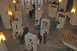 Universal Design Ausstellung in der Hildesheimer Rathaushalle