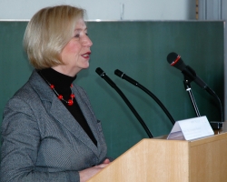 Die Niedersächsische Wissenschaftsministerin Prof. Dr. Johanna Wanka eröffnete die Jahrest