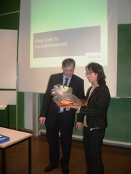 Herr Roland Deeger, Frau Prof. Dr. Susanne Ertle- Straub