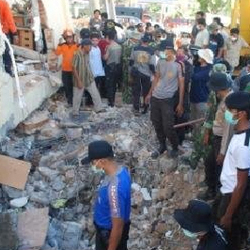 Erdbebenopfer in Padang
