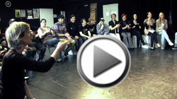 Erste Probe für das Piratentheater auf der Probenbühne des Theaters für Niedersachsen