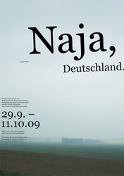Plakat zur Ausstellung "Naja, is halt beides Deutschland..."